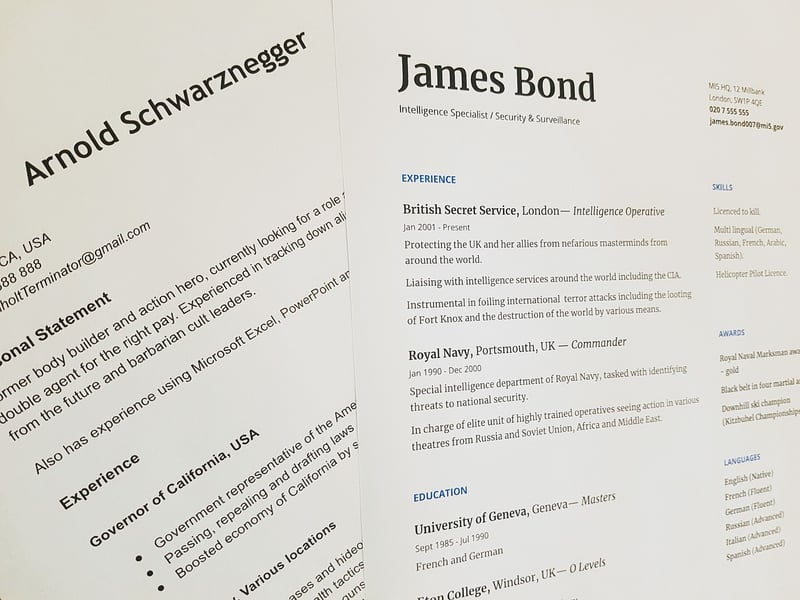 Resume Templates